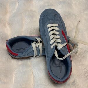 Project Cloud Blue and Red Women's Sneakers